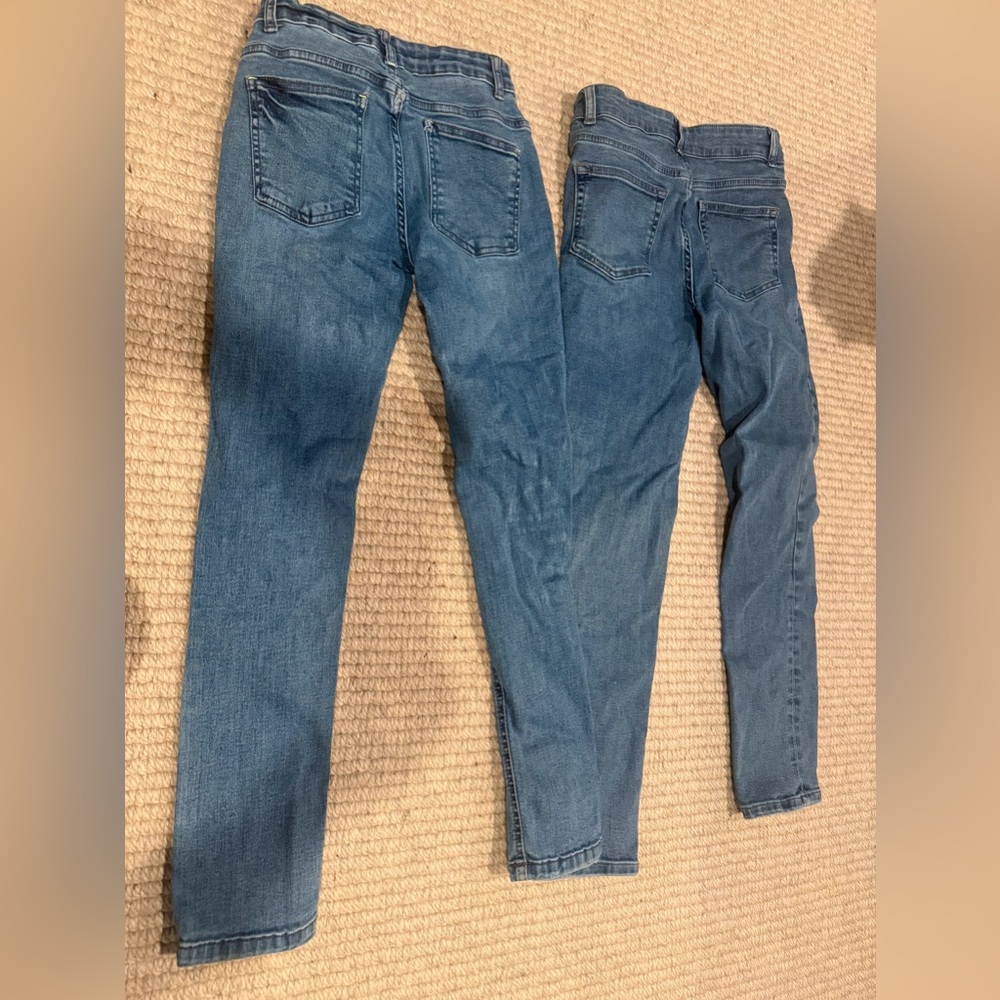 2 pairs of Mini Boden youth boy size 11 Denim Slim Jeans